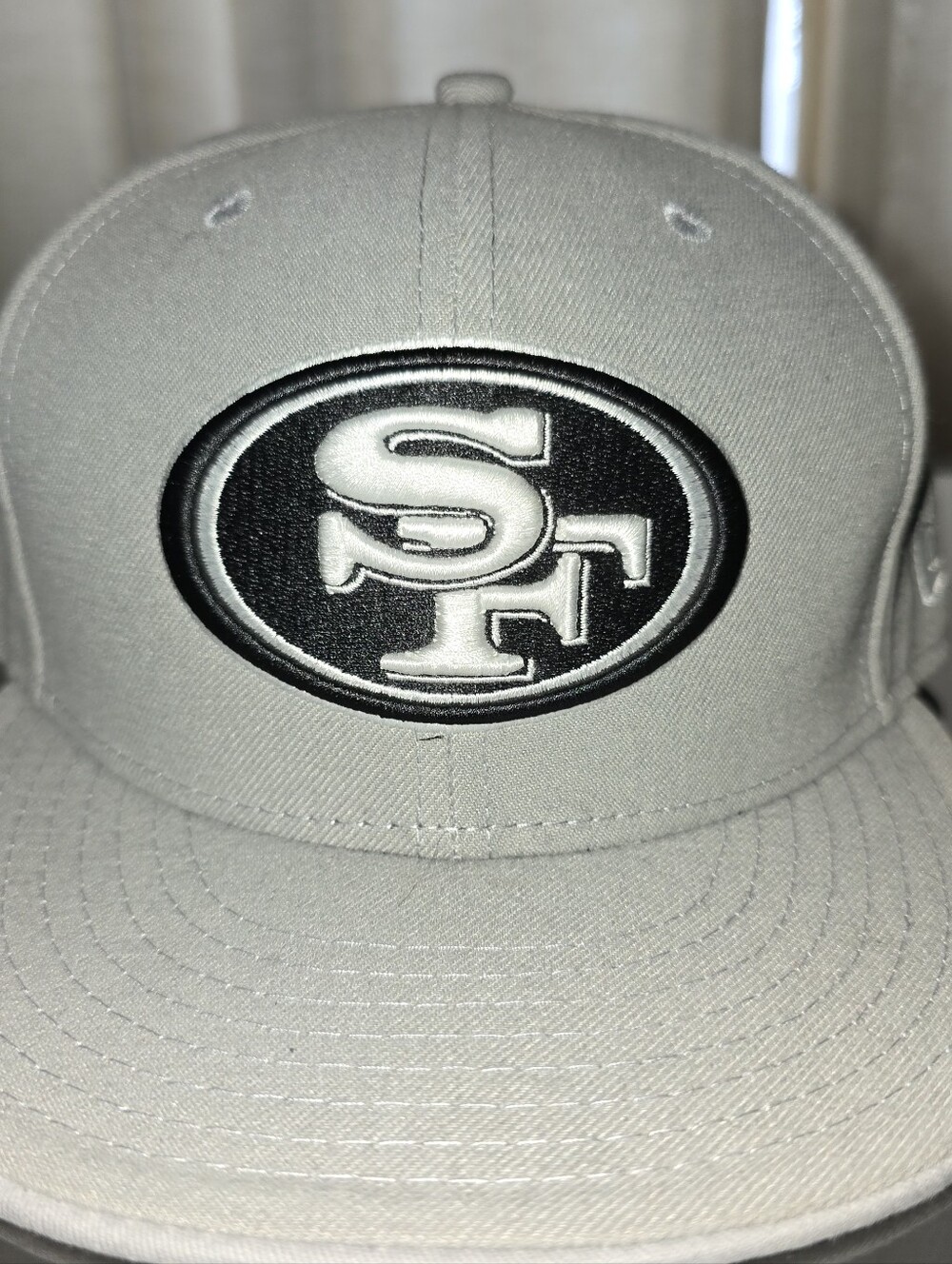 Men's Gray SF Embroidered Logo Cap
